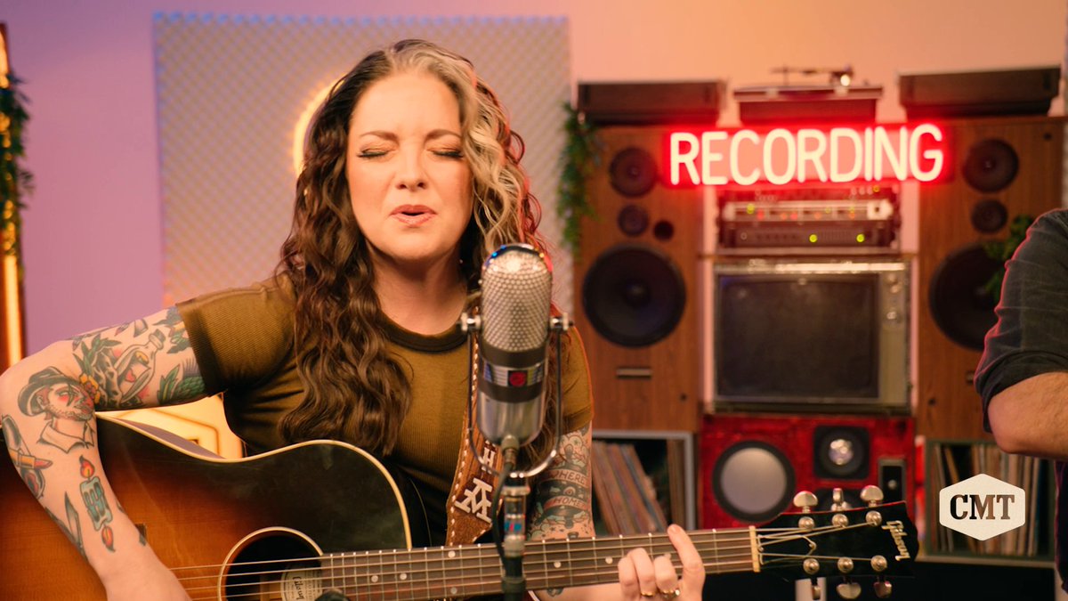 Main takeaway from this video: There ain't enough cowboy songs‼️ Ashley McBryde #CMTStudioSessions