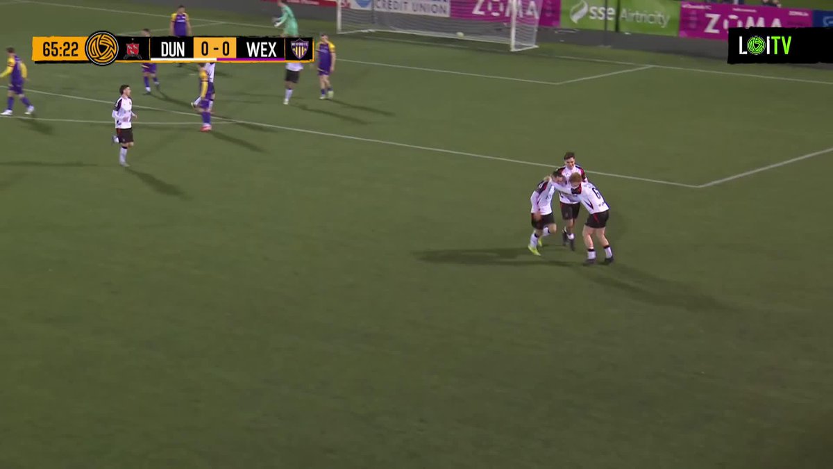 The league leaders are in front! Leo Gaxha with a bit of magic to score his first goal for Dundalk🌟