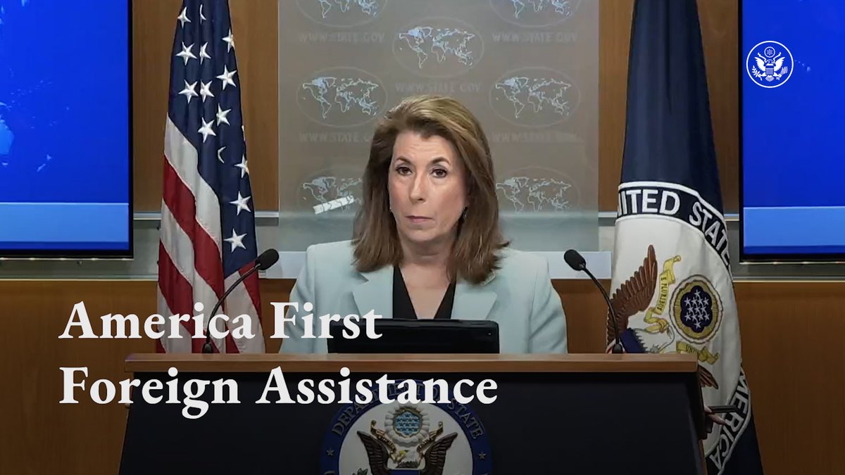 The United States is reorienting our foreign assistance programs to align directly with what is best for the United States and our citizens. We are continuing essential lifesaving programs and making strategic investments that strengthen our partners and our own country.
