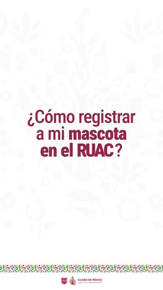 😉 El #RUAC (Registro Único de Animales de Compañía) es obligatorio y sirve para evitar el abandono de gatos y perros. 📲 🤝 Si aún no lo has realizado, te invitamos a hacerlo antes del 31 de marzo para evitar sanciones. ☝️ ¡En la #CapitalDeLaTransformación velamos por sus derechos! 🐶😺