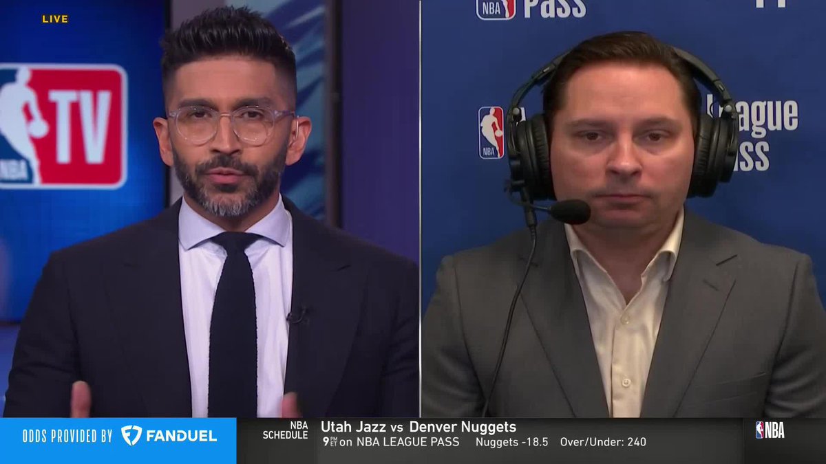 Ahead of Phoenix-Minnesota, Jon Krawczynski joined Nabil Karim on GameTime to talk Anthony Edwards and the Minnesota Timberwolves eyeing a top-6 seed in the Playoffs 🤝