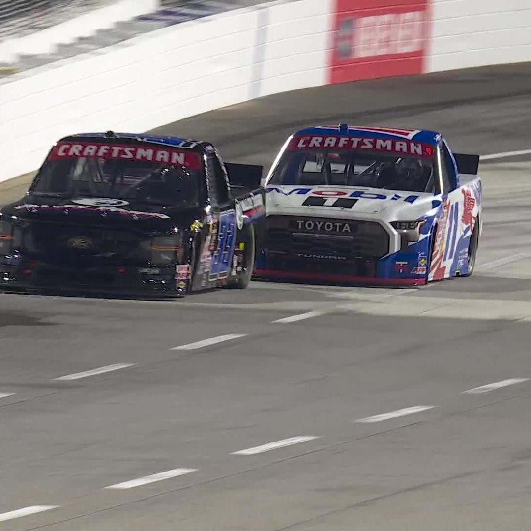 It's smooth sailing for Corey Heim! He leads every lap en route to a Stage 1 victory at Martinsville Speedway.
