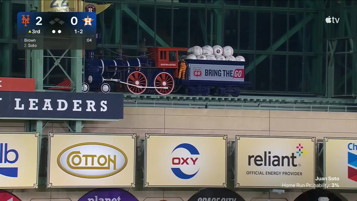 JUAN SOTO'S FIRST METS HOME RUN! (via Apple TV)