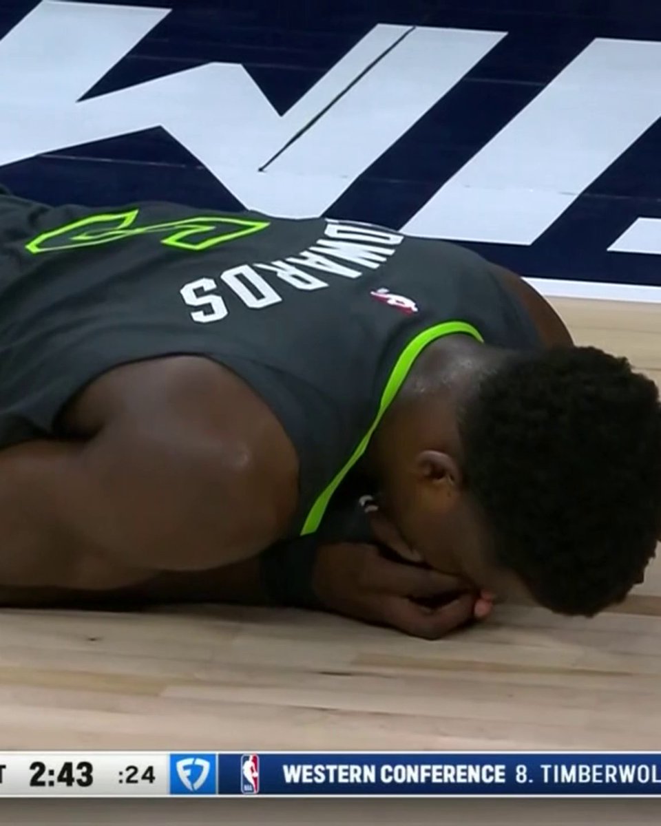 Ant was helped to the locker room after taking an elbow from KD in transition.