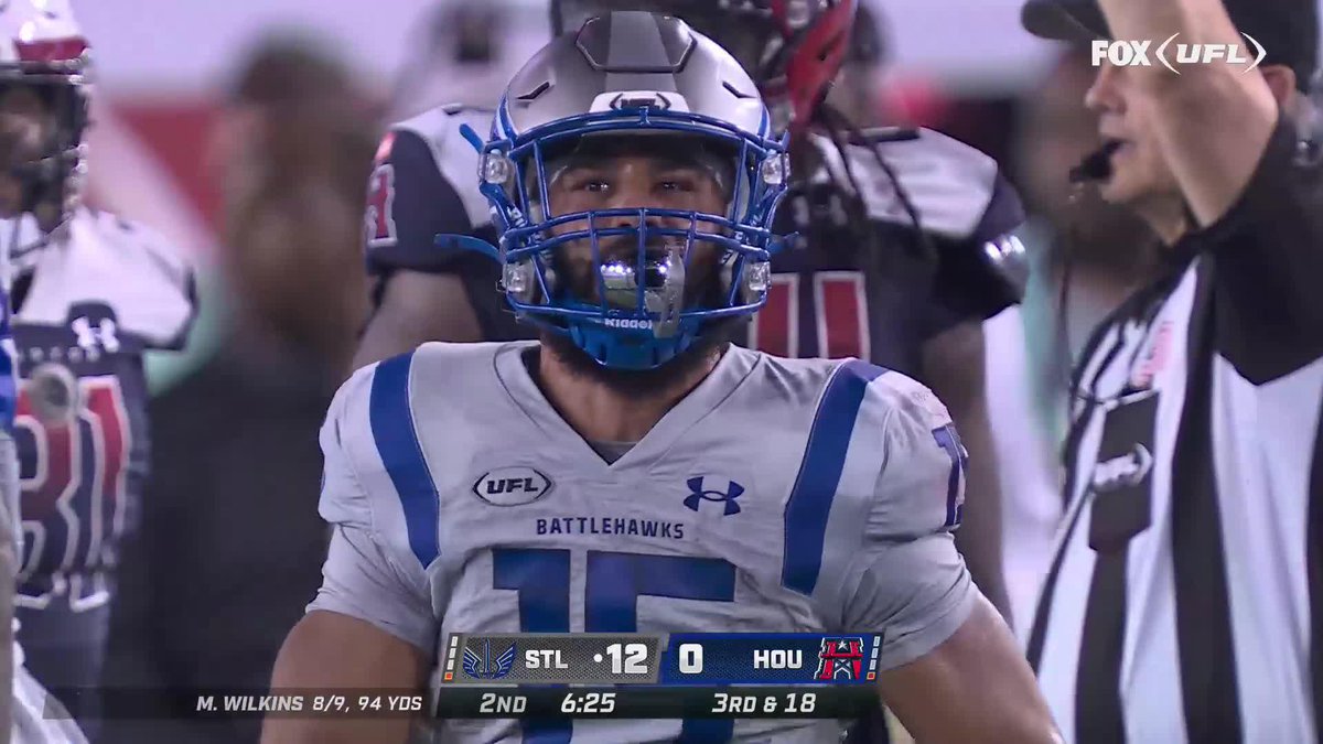 needed 18 but Jacob Malik Saylors got 19 😏🔥 HUGGGE FIRST DOWN ➡️