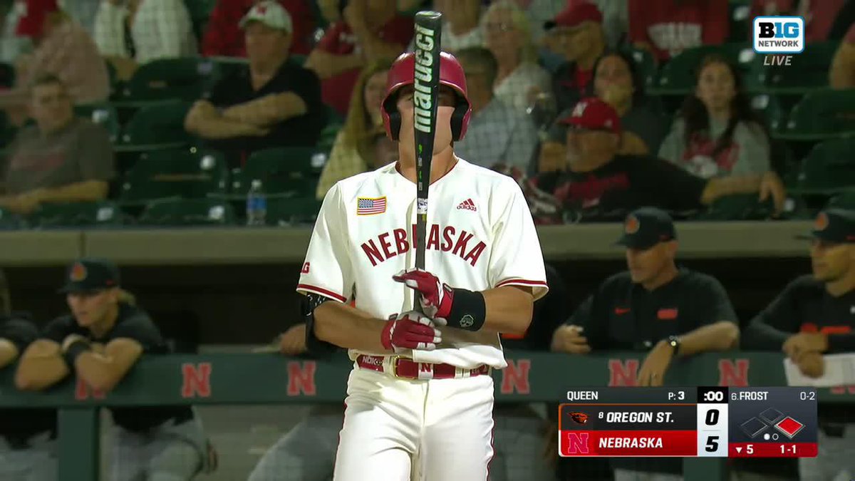 FROST ADVISORY IN LINCOLN. 7-0 HUSKERS 📺: Big Ten Network