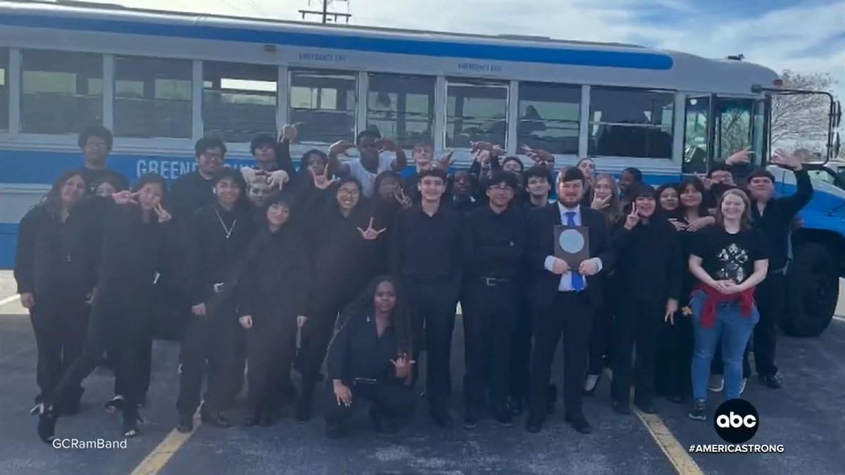 In Snow Hill, North Carolina, a high school concert band won a statewide competition for the first time since 1987, receiving top honors for the first time. Whit Johnson reports on the joyful moments and the viral celebration that followed.