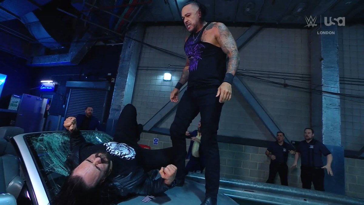 .Drew WAS having a good night, but it went south real fast! 😳 Damian Priest #SmackDown
