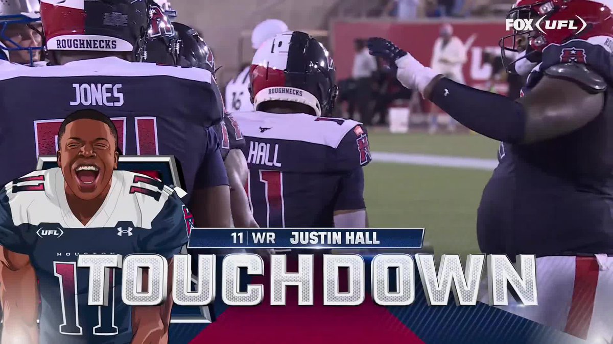 Justin Hall scores our first TD of the season 👏👏