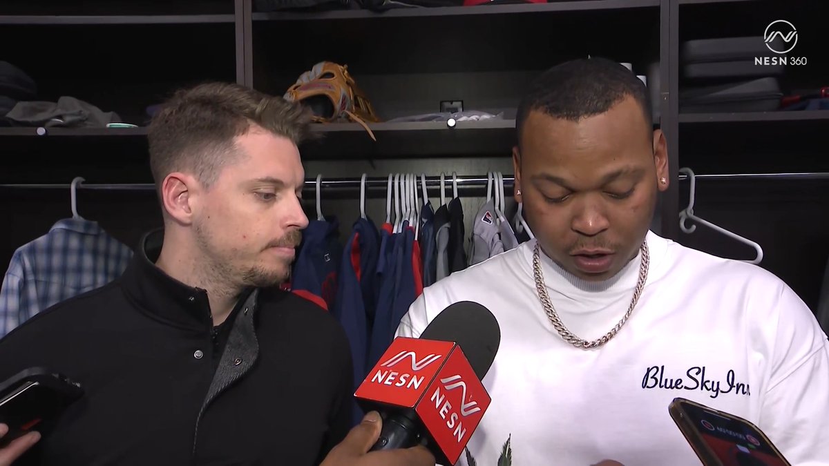 Rafael Devers remains confident despite early hitting struggles 🎙️ ⬇️ "I know that I haven't done my job and I know that I haven't done what I'm supposed to do. But I know that everything will change." #RedSox