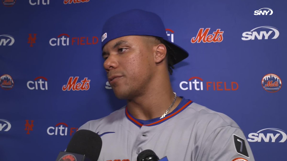 Juan Soto was asked if he "feeds" off a hostile crowd like the one in Houston tonight: "I remember when I was a kid, they used to tell me, if they're not booing you, you're not doing things right. I feel like every time they're booing me, it means something for me."