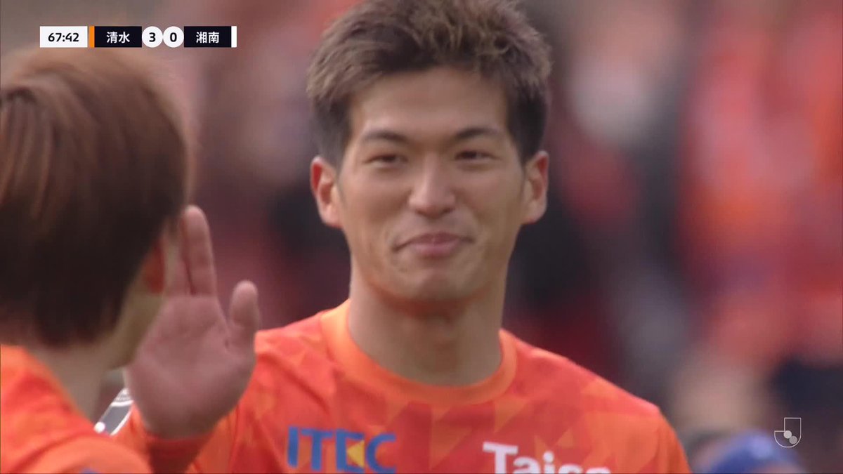 "エジルキック"で #北川航也 がこの日2得点目🪄 🎦 ゴール動画 🏆 明治安田J1リーグ 第7節 🆚 清水vs湘南 🔢 3-0 ⌚️ 67分 ⚽️ 北川 航也(清水) #Jリーグ
