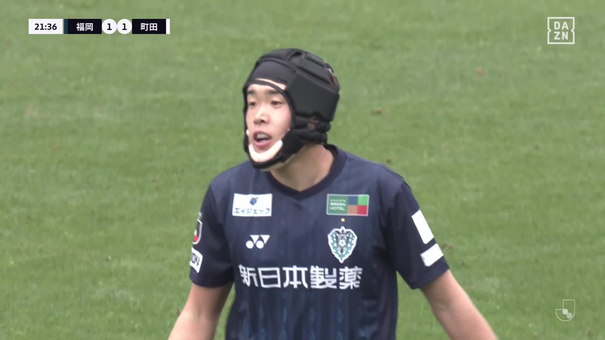足を伸ばした、その先に コースを変えてそのままゴールへ #安藤智哉 2試合連発 🏆明治安田J1第7節 🆚福岡×町田 🆓#DAZN LIVE配信中 #Jみようぜ #Jリーグ #福岡町田