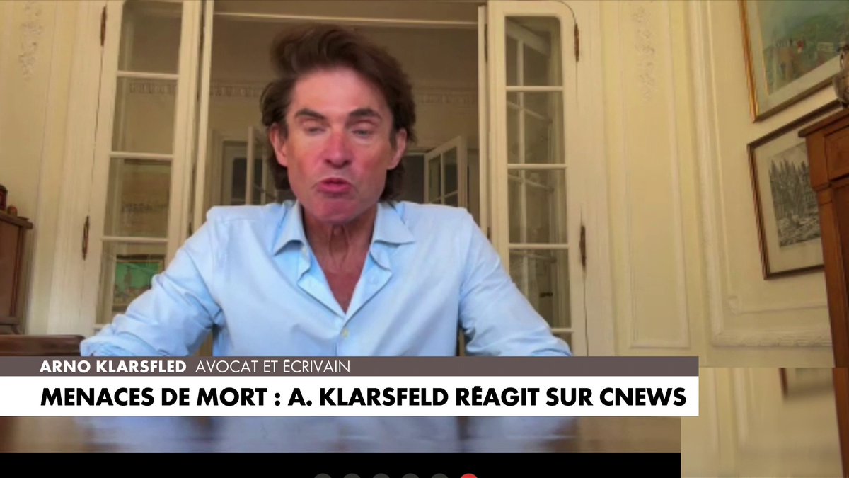 Arno Klarsfeld : «Je sens qu'il y a un danger autour de mon père», dans #HDProsWE