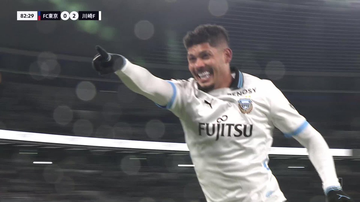 多摩川クラシコ仕上げは #エリソン 🐬 🎦 ゴール動画 🏆 明治安田J1リーグ 第7節 🆚 FC東京vs川崎F 🔢 0-3 ⌚️ 83分 ⚽️ エリソン(川崎F) #Jリーグ