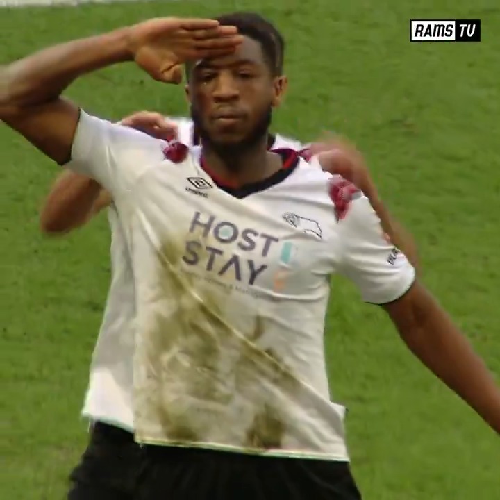 A first Derby County goal for Ebou Adams, #OnThisDay in 2024! 🫡