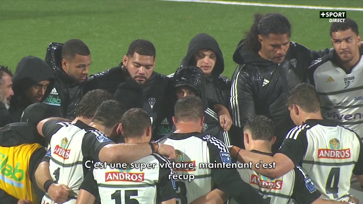 Le discours de Pierre-Henry Broncan après la victoire de Brive sur la pelouse de Montauban 🙌 CA Brive Rugby 💥