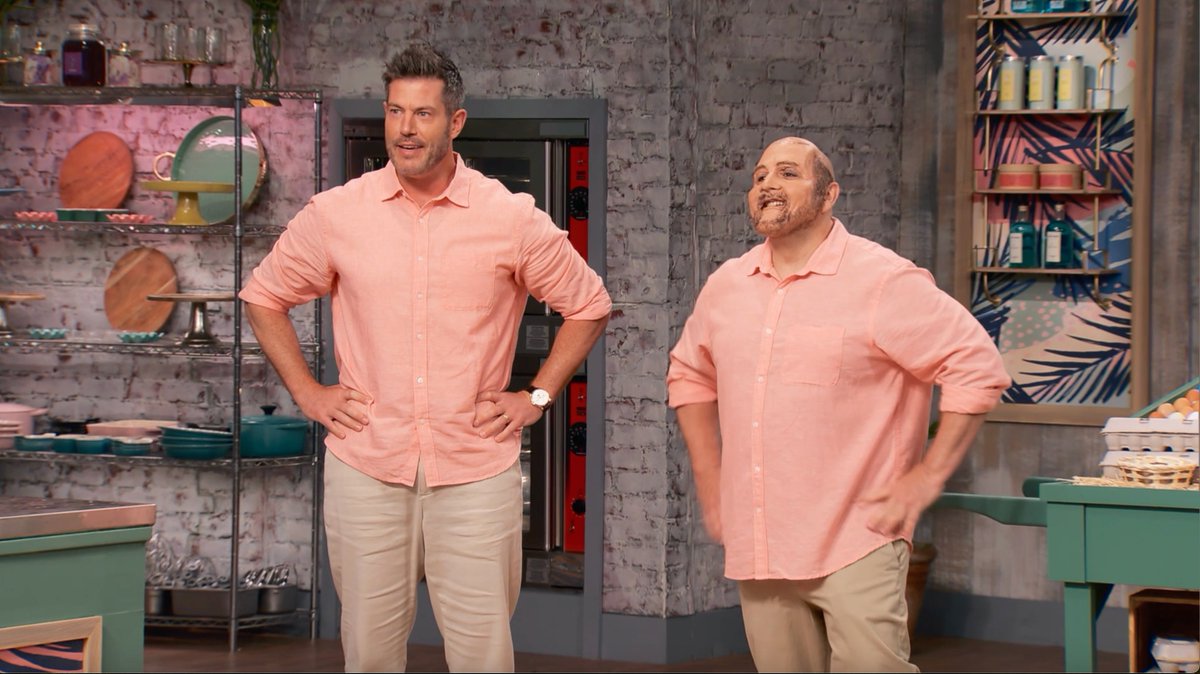 Wait... that's not Jesse James Palmer 🤨 #SpringBakingChampionship > Monday @ 8|7c 🌸