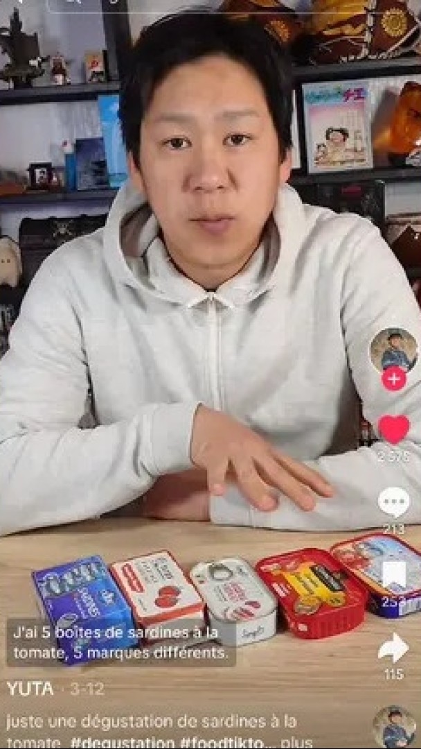 Sur Tiktok, un Japonais expatrié en Corse cartonne avec ses vidéos dégustation