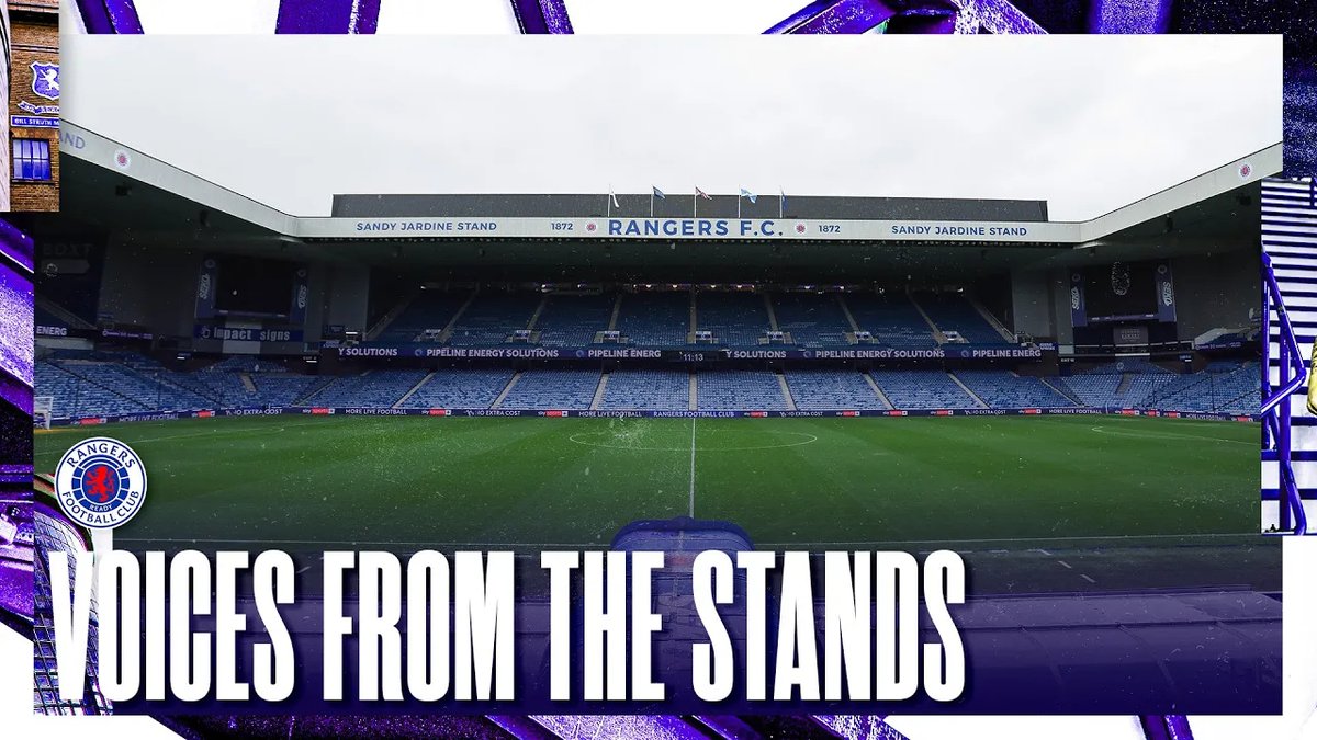 🗣️ Voices From The Stands 👊 Join us at Ibrox tomorrow as we take on Hearts in another exciting Scottish Women's Premier League fixture. 🎟️ | #BackAtIbrox