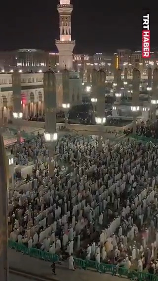 Mübarek #Ramazan ayının 29. gecesinde Medine…