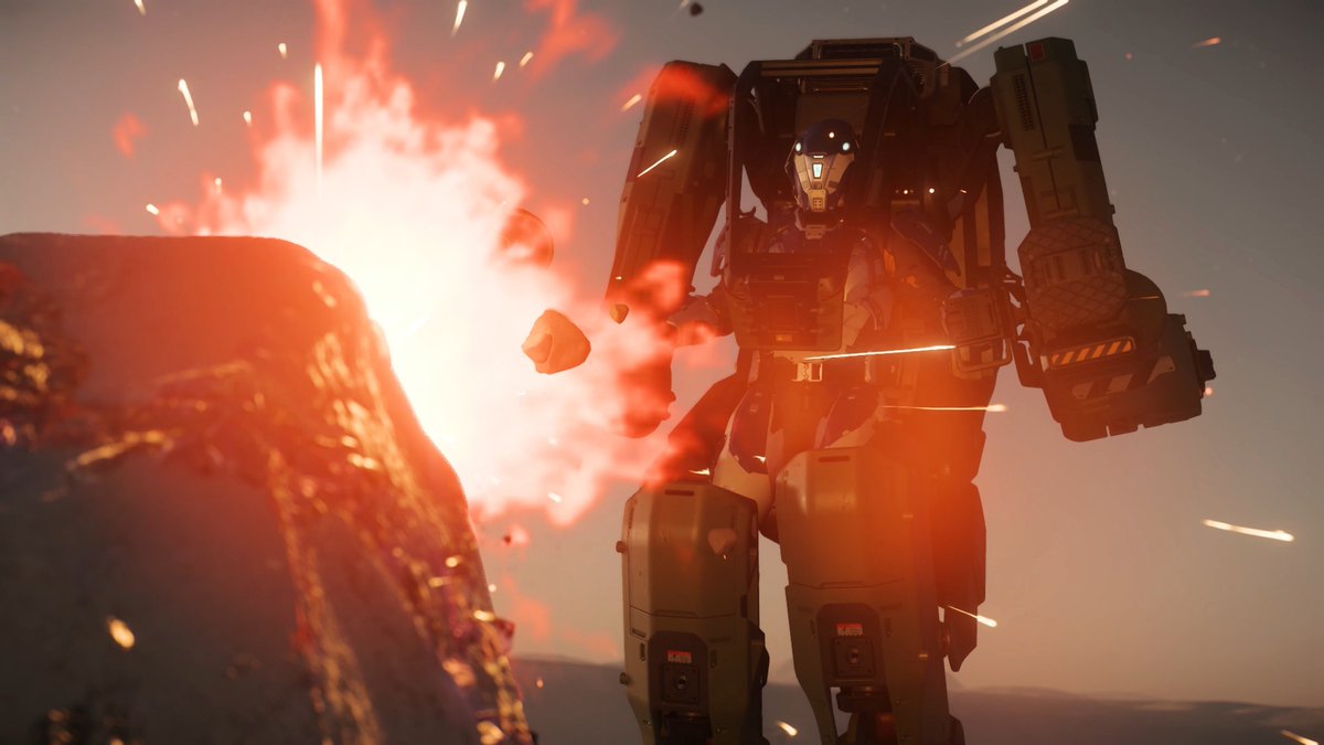 With increased mobility, from its jump pack, the ATLS GEO can access out-of-reach areas and extract and store ores directly into its convenient backpack. Experience one giant leap from Argo. RIG UP: