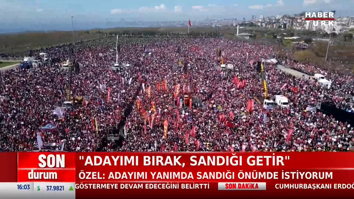 CHP Genel Başkanı Özgür Özel: "Erken seçimin adayı erken olur. Adayımı yanımda, sandığı önümde istiyorum."