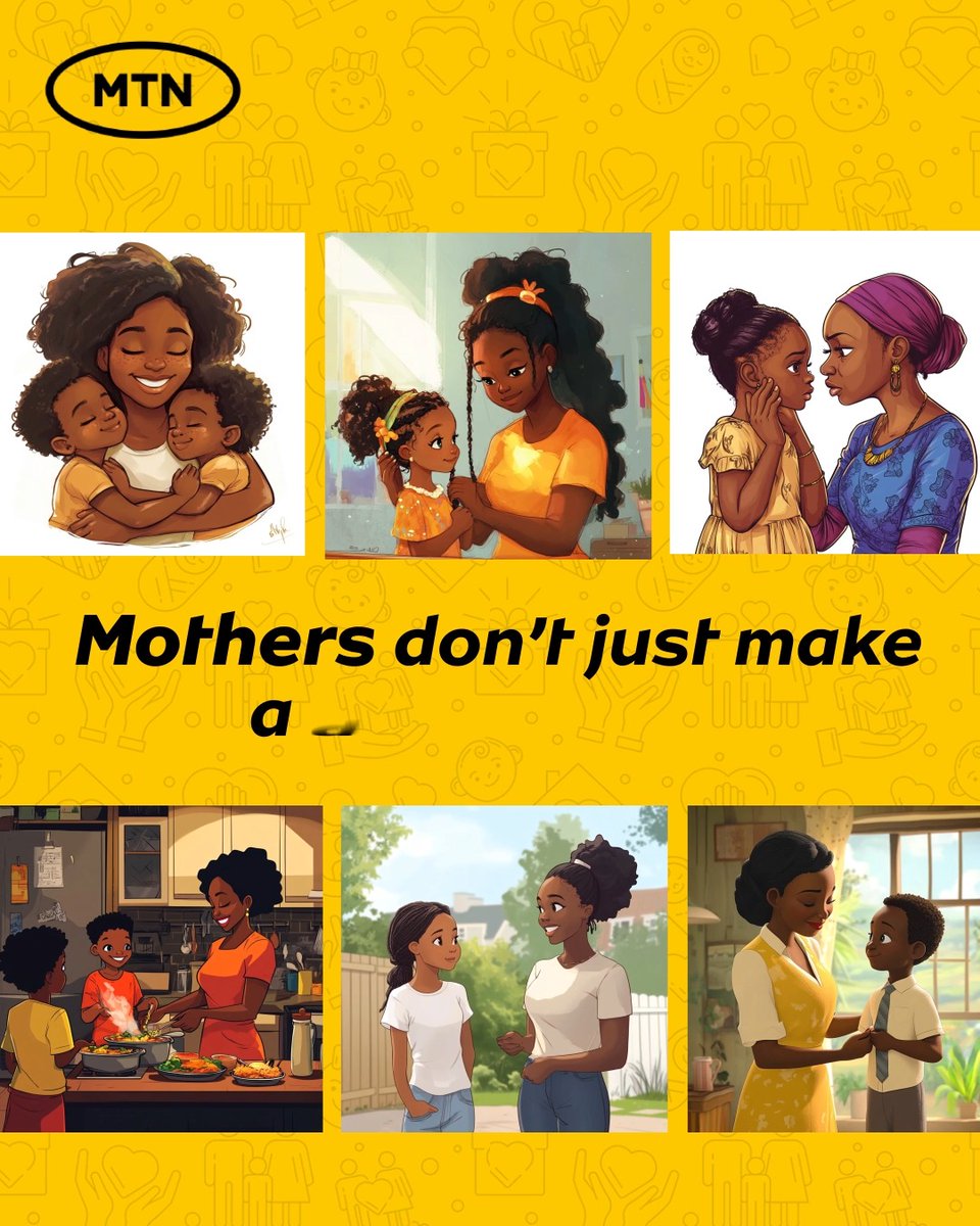 Mothers make all the difference, every single day. This Mother’s Day, let’s show them just how much they mean to us, in a special way. 🎥 Join the #GoMADforMum challenge! * Record a video sharing how your mum has made a difference in your life. * End with "Thanks for making a difference in my life." * Post it on social media with #GoMADforMum #MothersAreTheDifference and tag MTN Nigeria. We will select random entries and reward the selected mums with AIRTIME. Let’s celebrate the amazing women who shape our world! 💐 #GoMADForMum