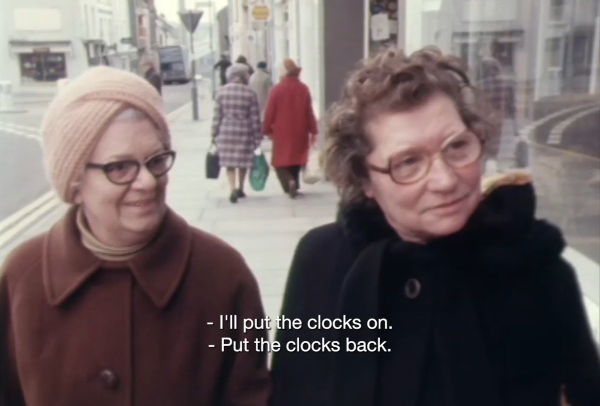 If you struggle to remember which way the clocks are turning, you're not alone ⏰ In 1979, shoppers in Cornwall were asked how they were preparing for the the last Sunday of March. Tomorrow the #ClocksGoForward bringing us into #BritishSummerTime ☀️ Film courtesy of The Box, Plymouth