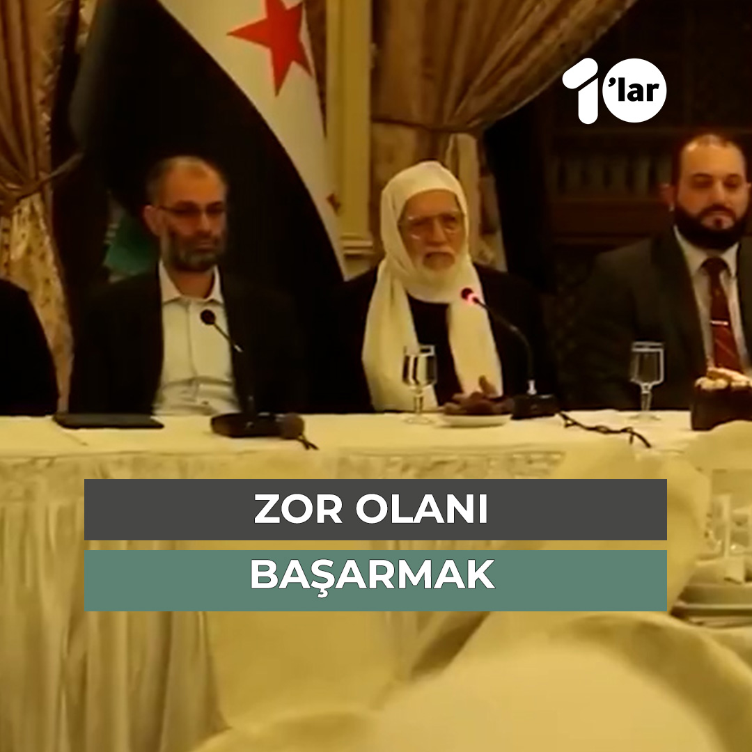 Şam'da bir grup ulema ile bir iftra programında buluşan Suriye yeni müftüsü Şeyh Üsame Rıfai'den anlamlı bir konuşma: "Hürriyeti korumak, onu elde etmekten daha zor ve daha meşakkatlidir."