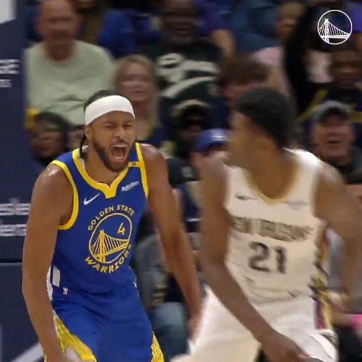 We are still thinking about this Moses Moody dunk in New Orleans