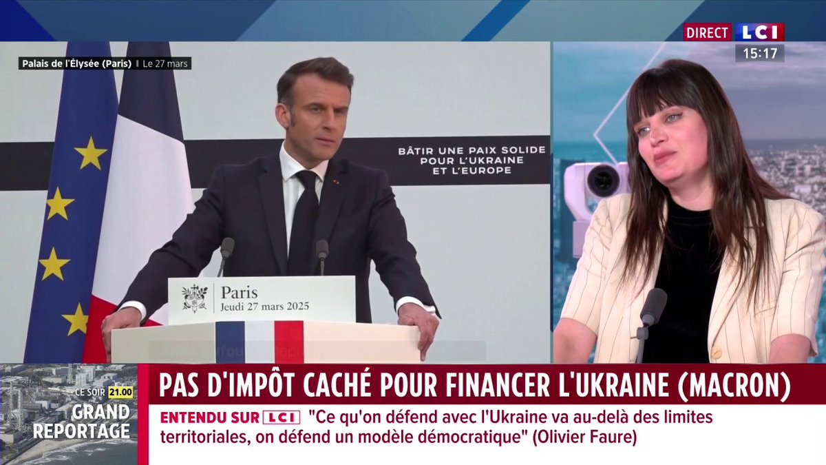 Alma Dufour (Alma Dufour) : "Sans le renseignement américain, sans le matériel militaire américain, l'Ukraine ne peut pas regagner le Donbass, et c'est bien le problème"