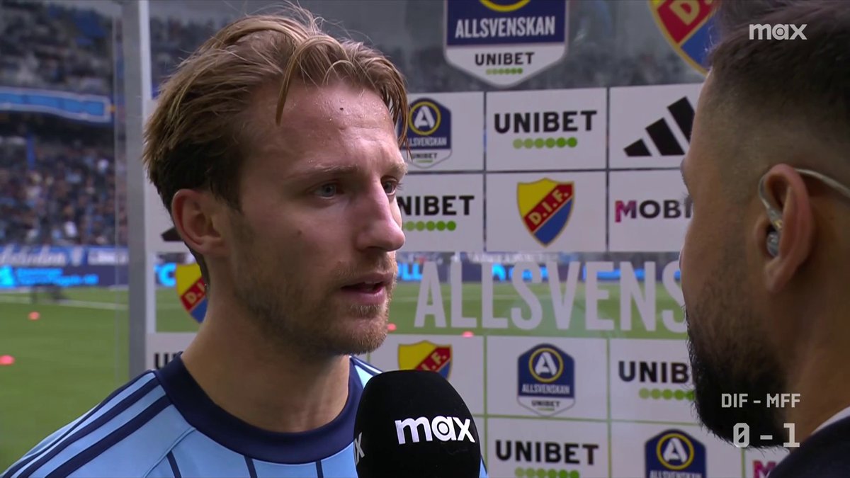 "Vi ville ha tempo. De kunde lugna ner med Ponnes lilla fejkskada" 💬 Djurgårdens Daniel Stensson efter första halvleken. 📲 Se Djurgårdens IF - Malmö FF på Kanal 5 och Max.