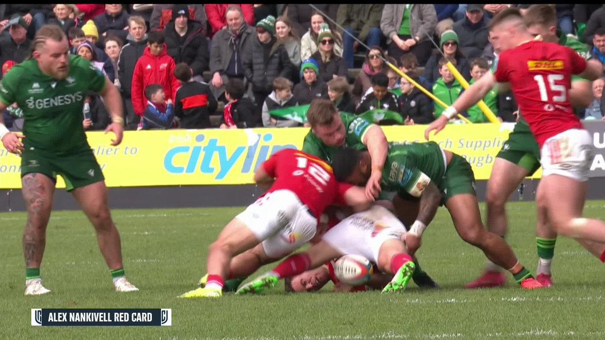 "It's become really difficult to ruck now." 🗣️ Ian madigan shares his thoughts on Alex Nankivell's potentially game-changing red card 🟥
