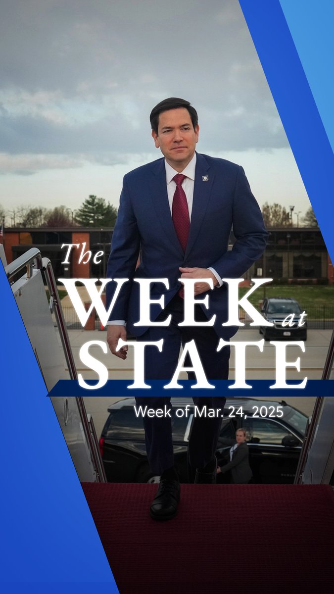 This week at State, Secretary Marco Rubio traveled to Jamaica, Suriname, and Guyana to continue our progress on combatting transnational crime, ending illegal migration, and strengthening economic partnerships. We also worked to further de-escalate the Russia-Ukraine conflict. As President Donald J. Trump makes clear, peace is our north star. Tommy Pigott Tommy Pigott breaks it down.