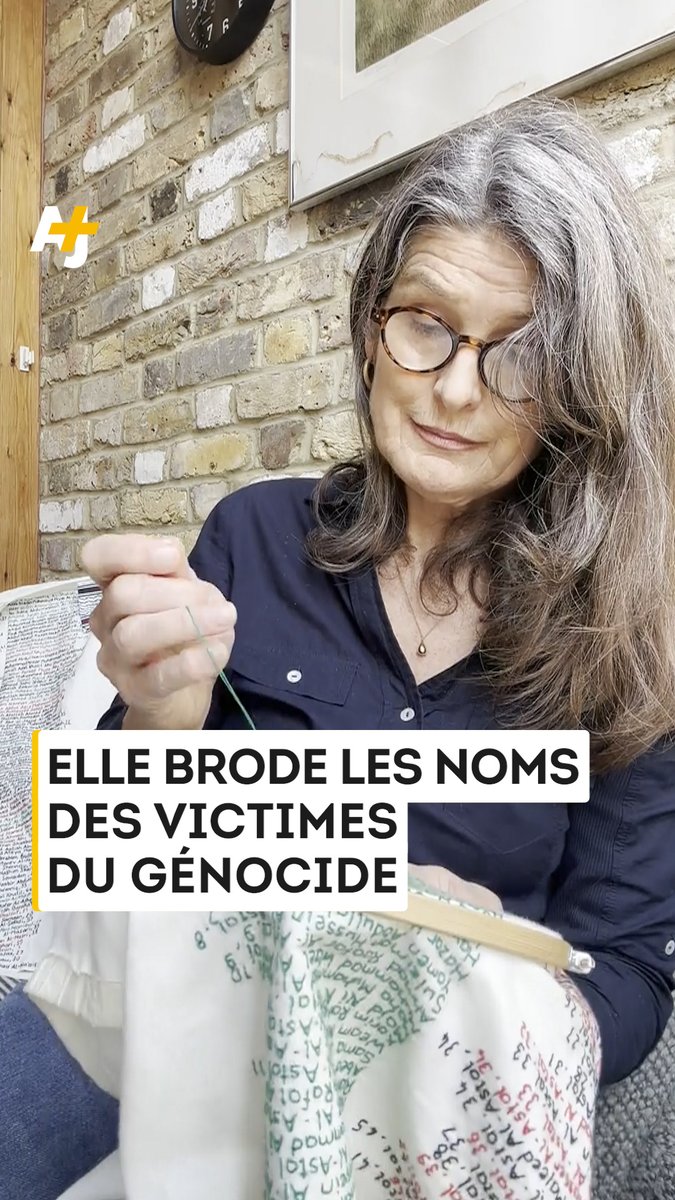 Des brodeuses du monde entier ont rejoint Mary Evers et son “Gaza Martyrs Project”.