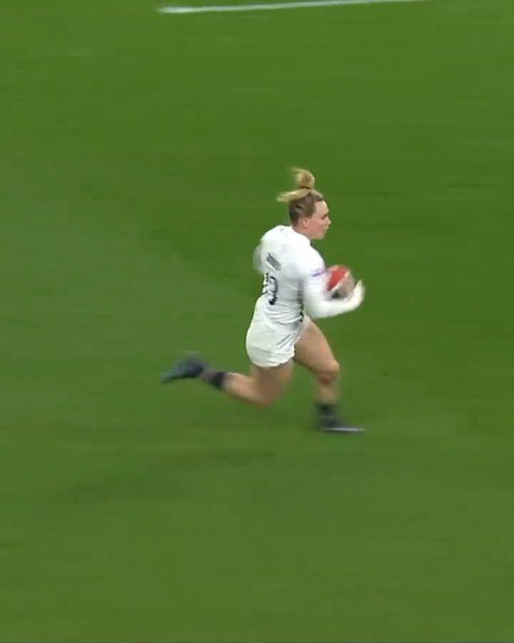 Meg Jones, what a rugby player! #WALvENG | #GuinnessW6N
