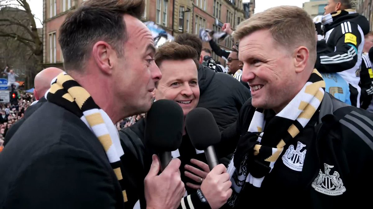 "I'm just glad to have given them some joy" Eddie Howe on what it means to win a trophy for Newcastle 🏆