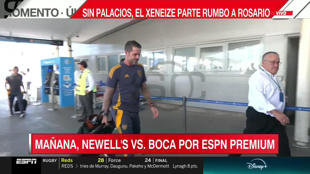 ✈️#Boca viaja rumbo a Rosario, sin #Palacios.