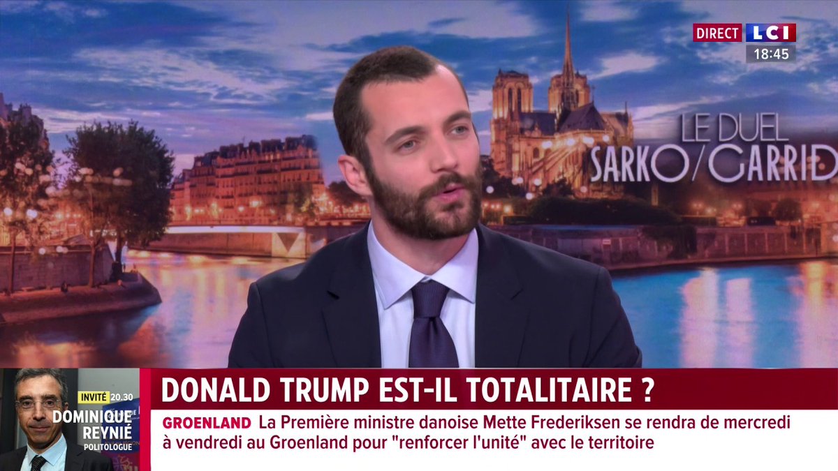 Louis Sarkozy (Louis Sarkozy) sur Donald Trump : "L'homme a une tentation, je ne dirais pas autoritaire, mais anti-démocratique."
