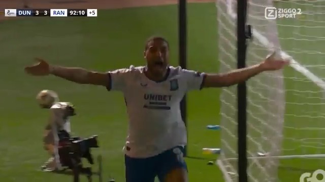 𝐋𝐀𝐓𝐄 𝐖𝐈𝐍𝐍𝐄𝐑 DESSERS 😱🔥 In zijn 100e wedstrijd voor Rangers maakt Dessers in de absolute slotfase de 3-4 👏 #ZiggoSport #ScottishPremiership #DundeeRangers
