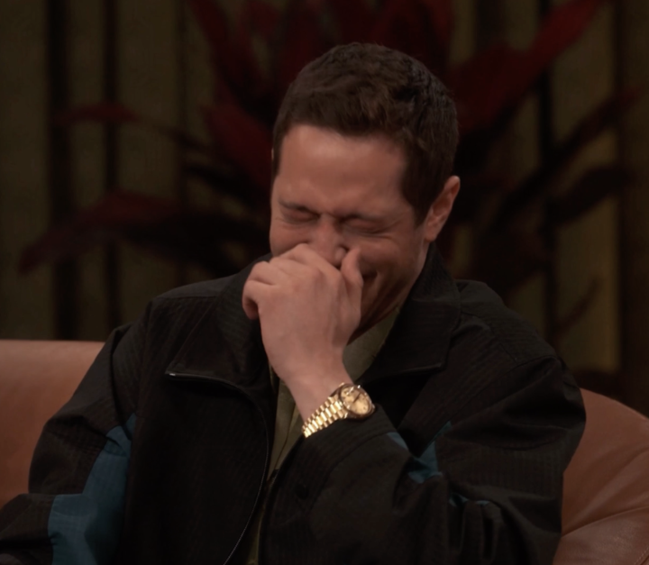 Pete Davidson was really looking forward to cracking up.