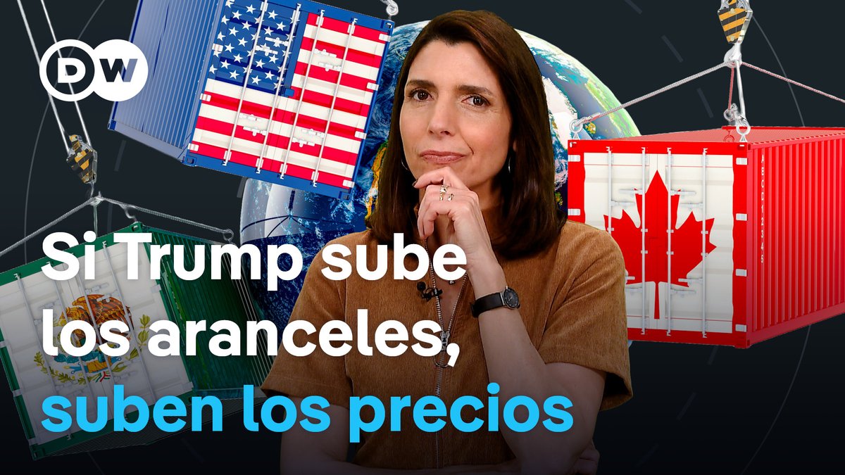 Por qué es Estados Unidos quien paga los aranceles y no sus enemigos comerciales Donald Trump está imponiendo aranceles a socios comerciales clave como México, Canadá y China. El presidente asegura que serán estos países quienes paguen el precio, pero economistas advierten que el impacto real recaerá sobre los consumidores estadounidenses. Aunque la empresa importadora es la que paga el arancel al gobierno, suele trasladar el costo al consumidor final para no perder su margen de beneficio. #DWEngánchateALaEconomía