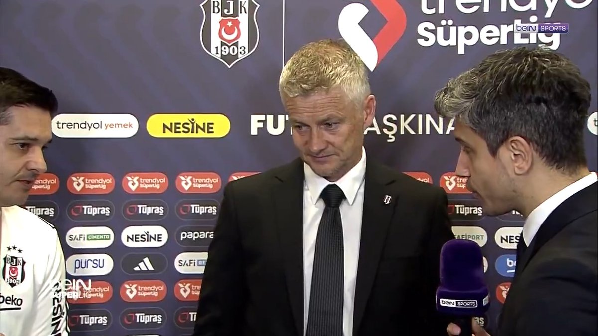 ⚫⚪ Beşiktaş 2-1 Galatasaray 🟡🔴 | #BJKvGS 🗣️ Dev derbi sonrası, Ole Gunnar Solskjaer'in açıklamaları. #beINSPORTS
