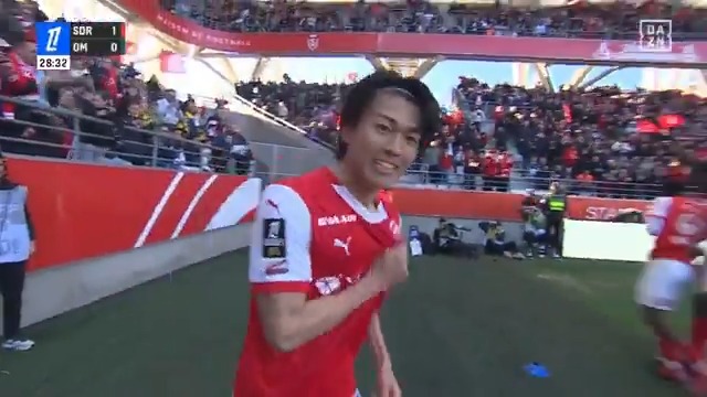🇯🇵 #中村敬斗 が先制点 🇫🇷 中村敬斗が華麗なタッチから右足で沈め、今季リーグ戦9点目。 #スタッド・ランス に先制点をもたらす。 [PR] #ABEMAdeDAZN で無料ハイライト▶