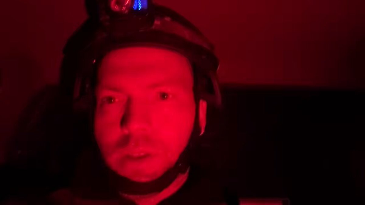 Crazy night. Almost got victims of a Russian KAB. Luckily it missed us by 200 meters. Ears still ringing. Short story here. All information approved by Azov press officer with us.