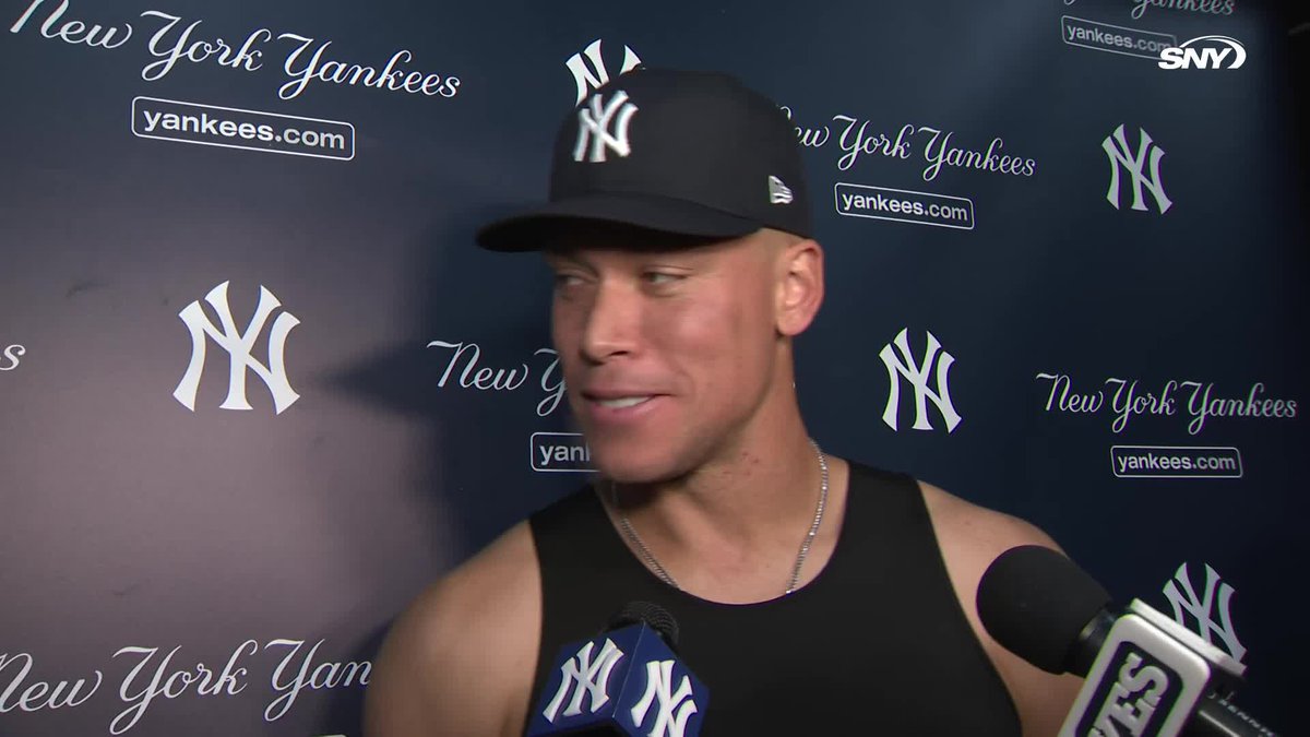 "Nobody can replace Soto. He's one of a kind, but I think with the guys we added, we were able to fill some holes that we probably had last year" Aaron Judge was asked about how the Yankees look this season after Juan Soto went to the Mets: