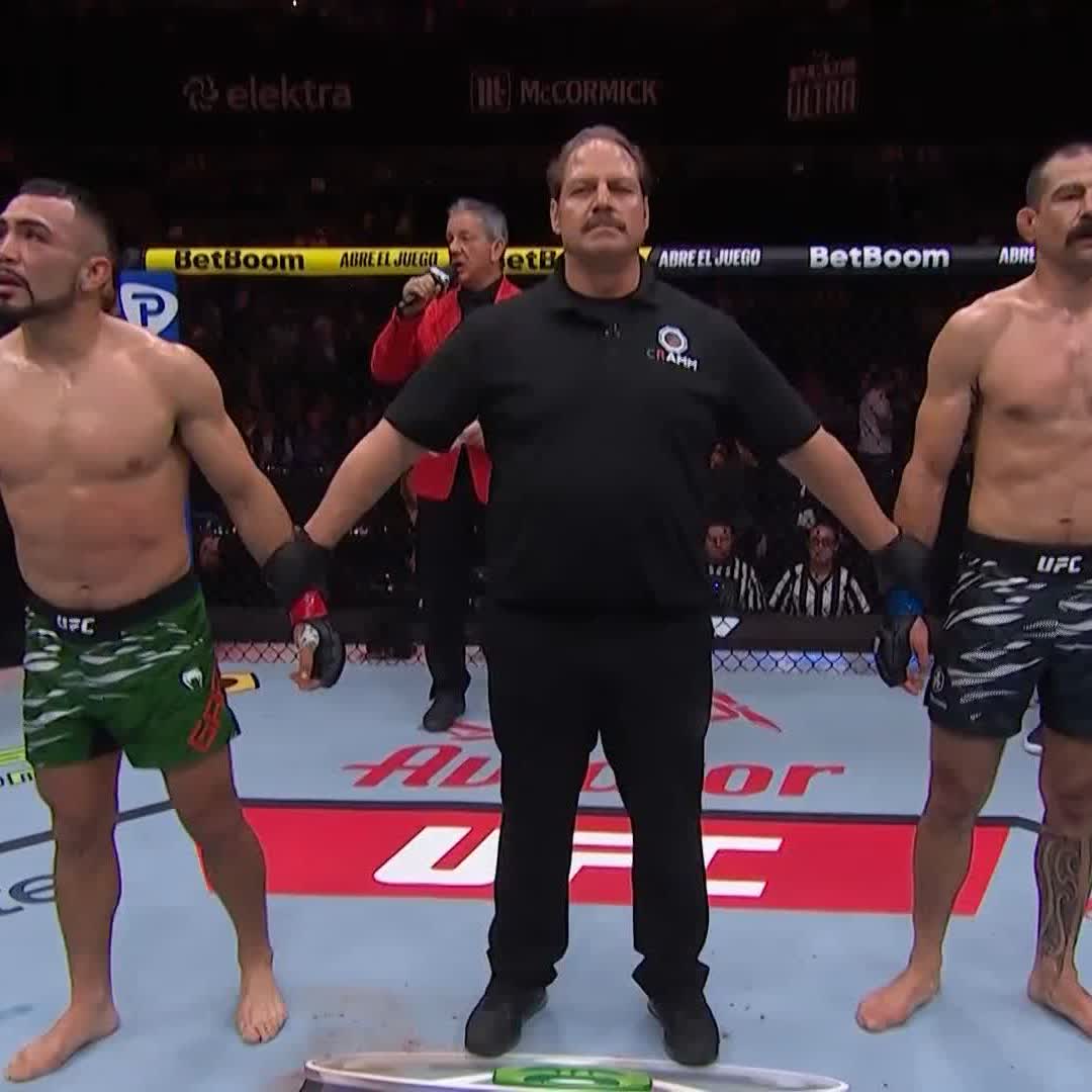 Got the W in front of the Mexican crowd 🇲🇽 Rafa Garcia comes out on top with the UD! #UFCMexico