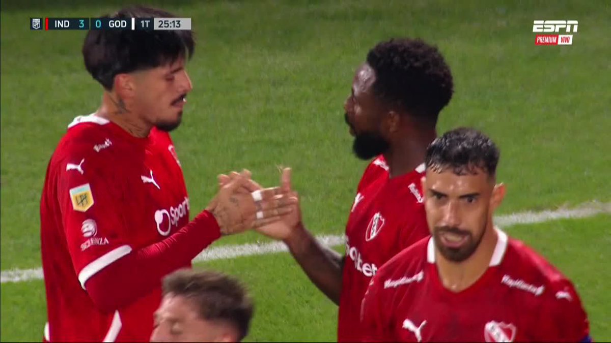 🔥🇨🇴 GOL de Alvaro Angulo en la victoria parcial de Independiente 🇦🇷 sobre Godoy Cruz.