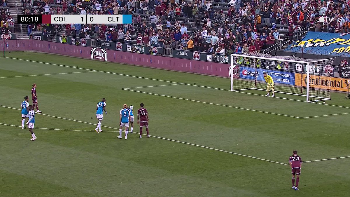 That's two goals in three minutes for Mihailovic! The Rapids lead 2-0.